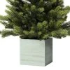 Haute Decor Haute Décor 30" Unlit Fraser Fir Artificial Christmas Tree in Wood Pot -Outdoor Christmas Decorations Sales GUEST 8f5a1224 9321 44bf 891e 7856694406c9