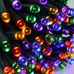 Joiedomi 600 Multicolor LED Green Wire String Lights, 8 Modes