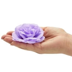 Bright Creations Juvale 50 Pack Light Purple Artificial Flowers for Decoration, 3 Inch Stemless Silk Cloth Roses for Wall Decor, Wedding Receptions, Spring Decor -Outdoor Christmas Decorations Sales GUEST 95ce991f 0444 475b 8de3 3064408f87cb