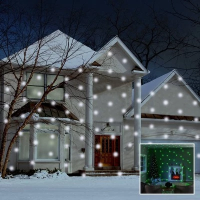 Philips Christmas LED Motion Projector Falling Snow Cool White & RGB Remote 4 Philips Christmas LED Motion Projector Falling Snow Cool White & RGB Remote - Image 2