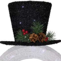 Northlight 48" LED Lighted Wreath Snowman Outdoor Christmas Decoration -Outdoor Christmas Decorations Sales GUEST 9f4e09a1 e366 4d44 8157 f81291297943