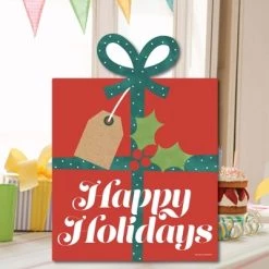 Big Dot of Happiness Happy Holiday Presents - Party Decorations - Christmas Party Welcome Yard Sign -Outdoor Christmas Decorations Sales GUEST a34694e5 2386 422c 8f6b 8f20da2428c2