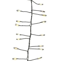 Kurt S. Adler Kurt Adler 9.8-Foot 300-Light Warm White LED Fairy Light Cluster Garland