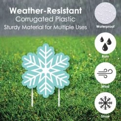 Big Dot of Happiness Let It Snow - Snowman - Yard Sign and Outdoor Lawn Decorations - Christmas and Holiday Yard Signs - Set of 8 -Outdoor Christmas Decorations Sales GUEST ae6cc4fa a0fa 4cd9 b8c2 00b1fa612824