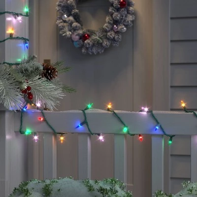 400ct LED Smooth Mini Christmas String Lights Spool with Green Wire - Wondershop™ Multicolor 3 400ct LED Smooth Mini Christmas String Lights Spool with Green Wire - Wondershop™ Multicolor