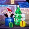 Costway 7 FT Inflatable Christmas Lighted Santa Claus & Christmas Tree with Gift Boxes 2 Costway 7 FT Inflatable Christmas Lighted Santa Claus & Christmas Tree with Gift Boxes -Outdoor Christmas Decorations Sales GUEST b7ffd3d5 1b7a 486b 8bdf 807e9bbfd304