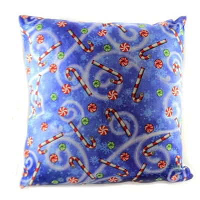 Christmas 17.0" Candy Cane Snowman Pillow Indoor/Outdoor Custom Decor - Decorative Pillow 3 Christmas 17.0" Candy Cane Snowman Pillow Indoor/Outdoor Custom Decor - Decorative Pillow