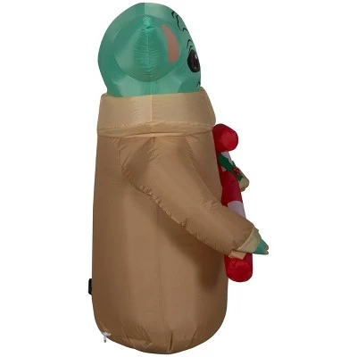 Star Wars: The Mandalorian The Child LED Inflatable Christmas Decoration 4 Star Wars: The Mandalorian The Child LED Inflatable Christmas Decoration - Image 2