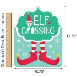 Big Dot of Happiness Elf Squad - Outdoor Lawn Sign - Kids Elf Christmas and Birthday Party Yard Sign - 1 Piece -Outdoor Christmas Decorations Sales GUEST bc06672e 7bad 4d0b b104 095e4a942759