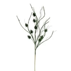 Vickerman 32" Mini Pinecone Twig Glitter Spray