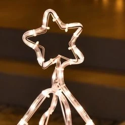 Outsunny 30" Outdoor LED Christmas Tree Rope Lights, LED Outdoor Christmas Decoration with Ground Stakes -Outdoor Christmas Decorations Sales GUEST bd47b883 3da3 45af 82ac cc411335f3b8