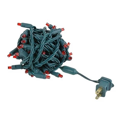 Novelty Lights Inc Novelty Lights LED Christmas String Lights 70 Mini Bulbs (Green Wire, 35 feet) 4 Novelty Lights Inc Novelty Lights LED Christmas String Lights 70 Mini Bulbs (Green Wire, 35 feet) - Image 2