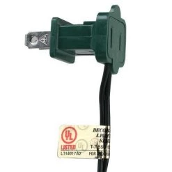Northlight 35ct LED C6 Christmas Lights White - 16.7' Green Wire