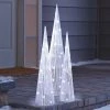 Philips 3pk Glitter String Cone Trees Christmas LED Novelty Sculpture Pure White 2 Philips 3pk Glitter String Cone Trees Christmas LED Novelty Sculpture Pure White -Outdoor Christmas Decorations Sales GUEST c69a8499 6a3d 4a94 a49c 545d693d067b