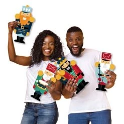 Big Dot of Happiness Christmas Nutcracker - Yard Sign and Outdoor Lawn Decorations - Holiday Party Yard Signs - Set of 8 -Outdoor Christmas Decorations Sales GUEST c93782c5 3577 4ce6 8e3f 206b6553444a