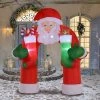 HOMCOM Inflatable Christmas Outdoor Lighted Yard Decoration, Giant Santa Claus Archway, 11ft Tall 2 HOMCOM Inflatable Christmas Outdoor Lighted Yard Decoration, Giant Santa Claus Archway, 11ft Tall -Outdoor Christmas Decorations Sales GUEST d329d04e bdd1 4cf6 959e ded945e13bec