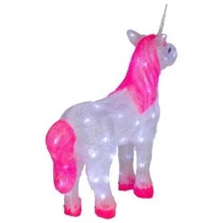 Northlight 23" Lighted Commercial Grade Acrylic Unicorn Christmas Display Decoration -Outdoor Christmas Decorations Sales GUEST d8259450 9c0a 4434 b128 b7b5853d32d2