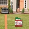 Big Dot of Happiness Merry Little Christmas Tree - Outdoor Lawn Sign - Red Car Christmas Party Yard Sign - 1 Piece -Outdoor Christmas Decorations Sales GUEST d8274a29 168f 4a7b b868 0e7937b6405a