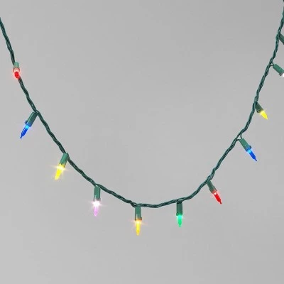 400ct LED Smooth Mini Christmas String Lights Spool with Green Wire - Wondershop™ Multicolor 7 400ct LED Smooth Mini Christmas String Lights Spool with Green Wire - Wondershop™ Multicolor - Image 5