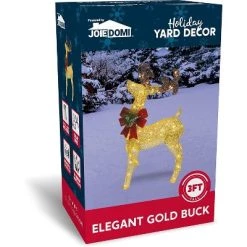 Joiedomi 3ft Head Up Fabric Gold Reindeer Buck 9 Joiedomi 3ft Head Up Fabric Gold Reindeer Buck -Outdoor Christmas Decorations Sales GUEST da020a90 6fa0 49e8 be50 12c8ca30564b