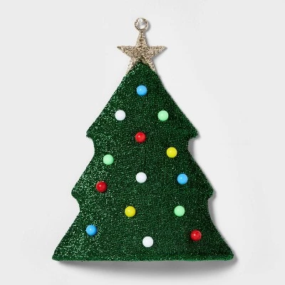 14.25" Battery Operated LED Tinsel Fabric Christmas Tree Novelty Light - Wondershop™ 5 14.25" Battery Operated LED Tinsel Fabric Christmas Tree Novelty Light - Wondershop™ - Image 3