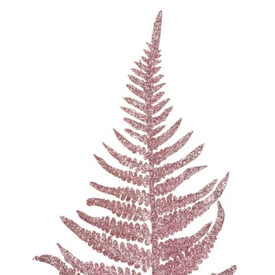 Vickerman 22" Onoclea Glitter Fern Artificial Christmas Spray 3 Vickerman 22" Onoclea Glitter Fern Artificial Christmas Spray