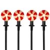 Northlight Set of 4 Lighted Peppermint Twist Candy LED Christmas Pathway Markers 14.5" -Outdoor Christmas Decorations Sales GUEST ea4b52d4 eecb 4671 89c1 2e69bd51e437