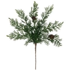 Sullivans Artificial Cypress Pick 10"H Green