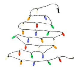 Kurt S. Adler Kurt Adler 25-Light Multi-colored LED C9 Bulb Light Set